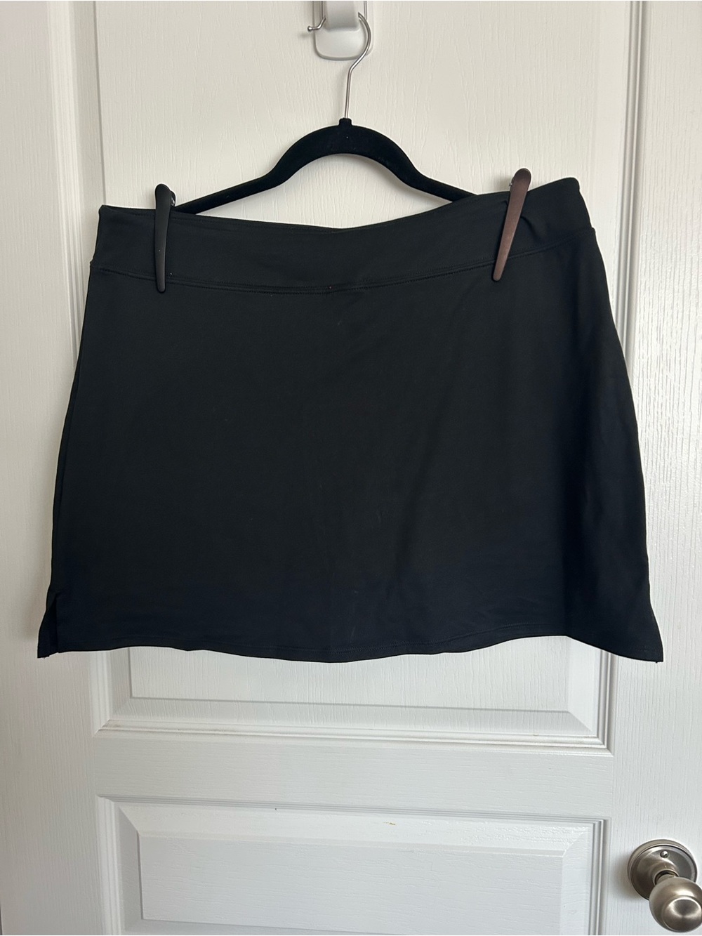 Tranquility by Colorado Clothing Black Stretch Skort